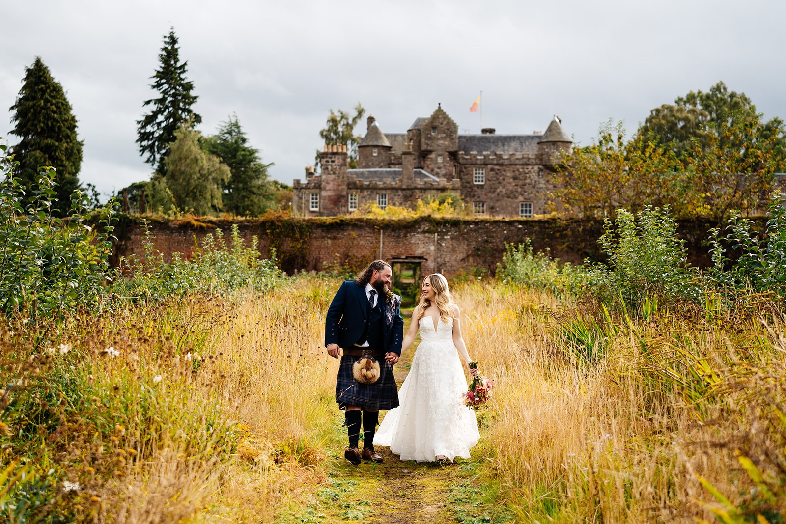 Megginch Castle Wedding
